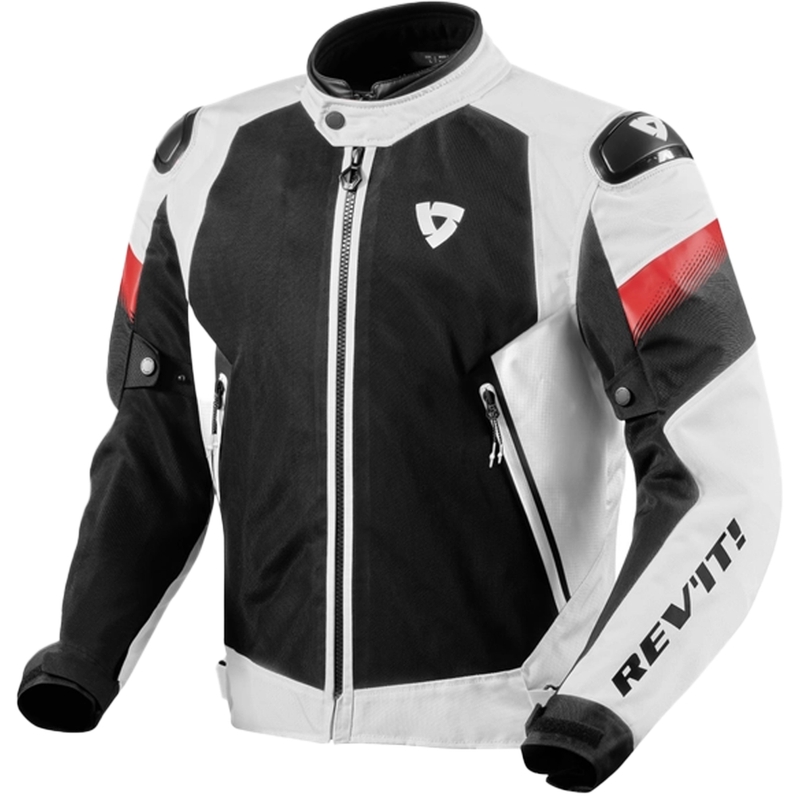 Revit Control Air H2O jachetă de motocicletă negru și alb