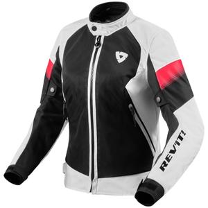 Jacheta pentru motociclete Revit Control Air H2O pentru femei, negru și alb