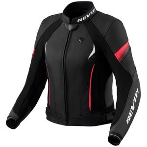 Jachetă din piele pentru femei Revit Xena 4 negru-roz
