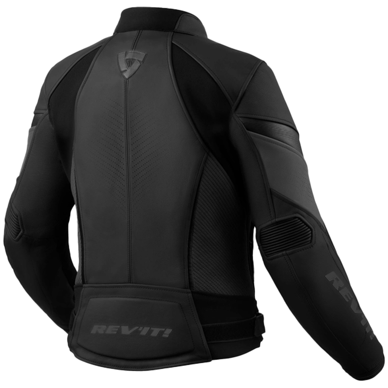 Jachetă din piele Revit Xena 4 negru-antracit pentru femei