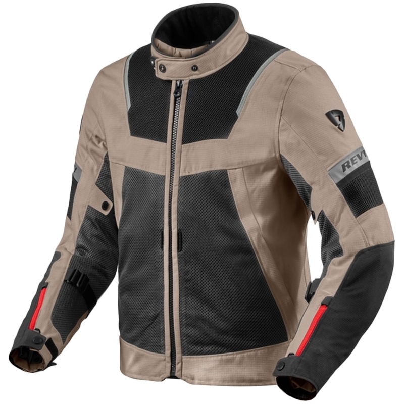 Jachetă pentru motociclete Revit Tornado 4 H2O nisip-negru