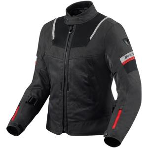 Jacheta de motocicletă Revit Tornado 4 H2O pentru femei, negru-antracit