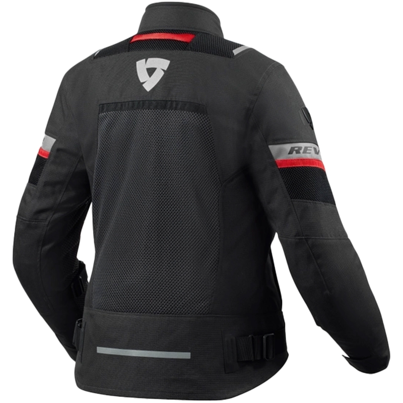 Jacheta de motocicletă Revit Tornado 4 H2O pentru femei, negru-antracit