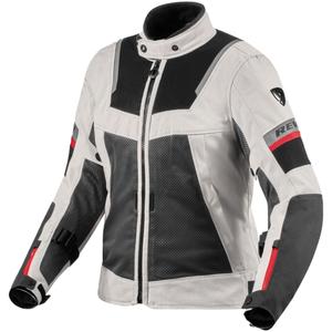 Jachetă de motocicletă Revit Tornado 4 H2O pentru femei, gri-negru