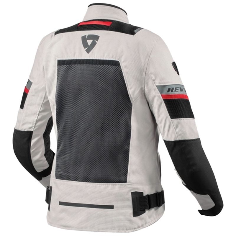 Jachetă de motocicletă Revit Tornado 4 H2O pentru femei, gri-negru