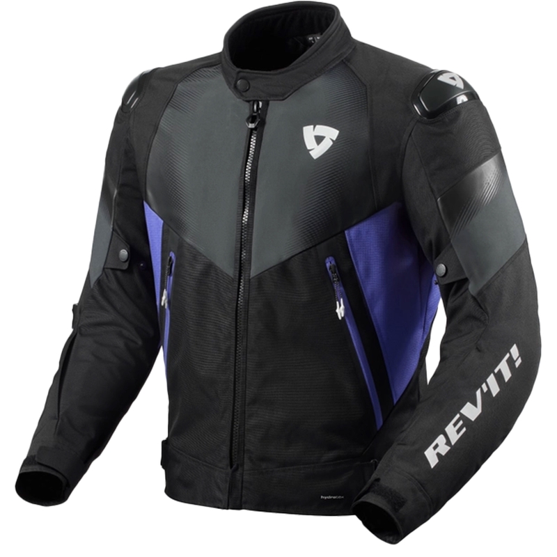 Geacă moto Revit Control H2O negru-albastru