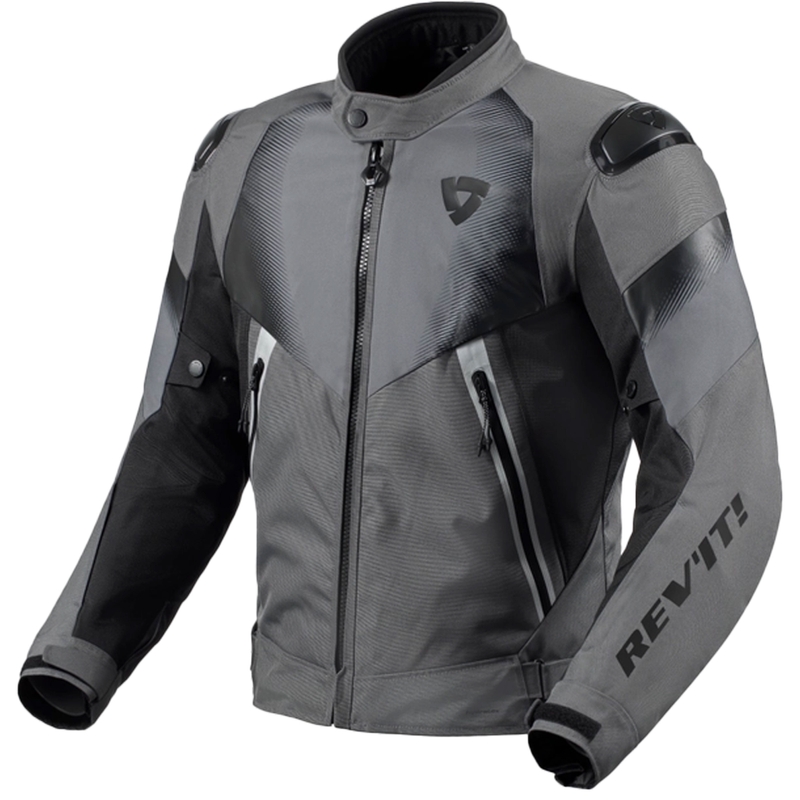 Geacă moto Revit Control H2O gri-negru