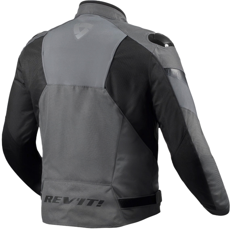 Geacă moto Revit Control H2O gri-negru