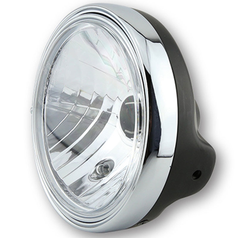 Far Highsider Smart LTD 7 cu sticlă transparentă neagră