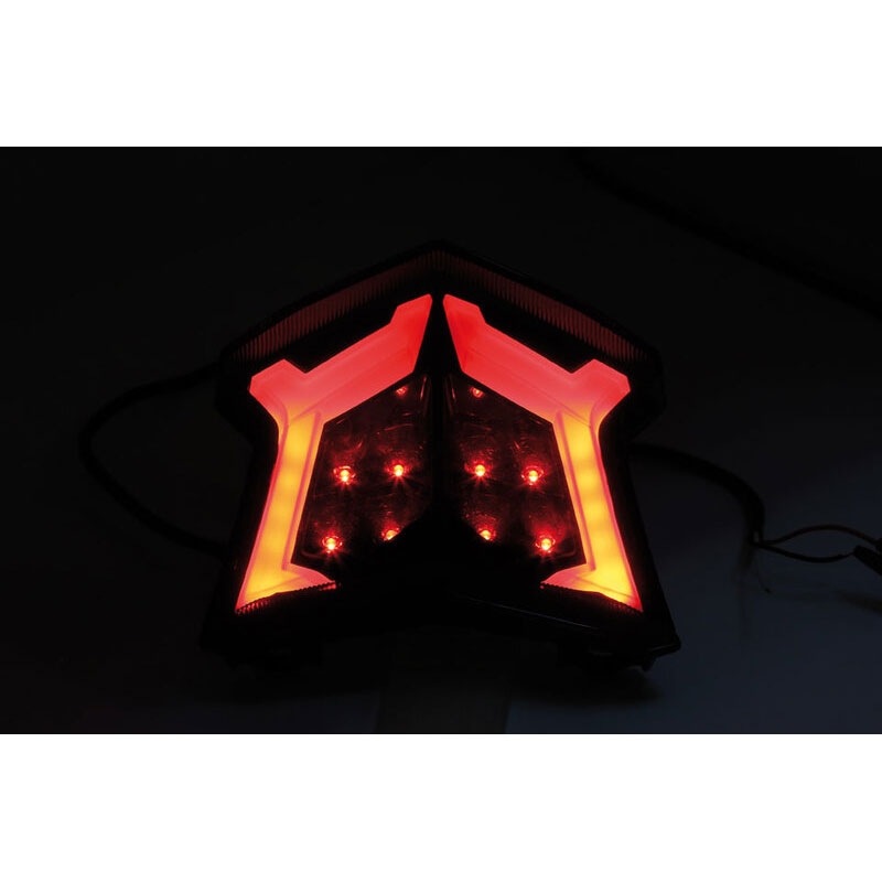 Stop spate LED inteligent Highsider pentru motociclete Kawasaki Z 900, Z 650, Ninja 650, an fabricație 2009. 17-