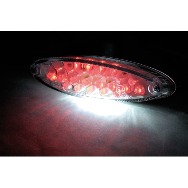Lampă spate Highsider Smart Number1 LED transparentă