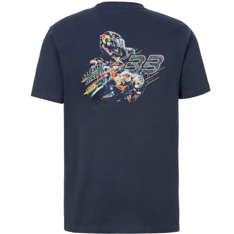 Tricou KTM Brad Binder albastru închis