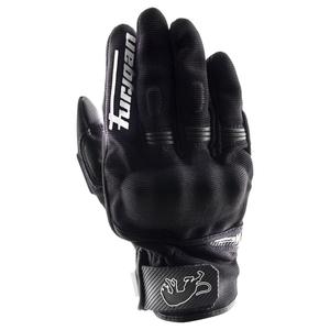 Mănuși de motocicletă Furygan Jet Lady D3O® Evo pentru femei, negru-alb