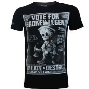 Tricou Yakuza Premium Broken Legend - Salvați Pădurea Tropicală negru