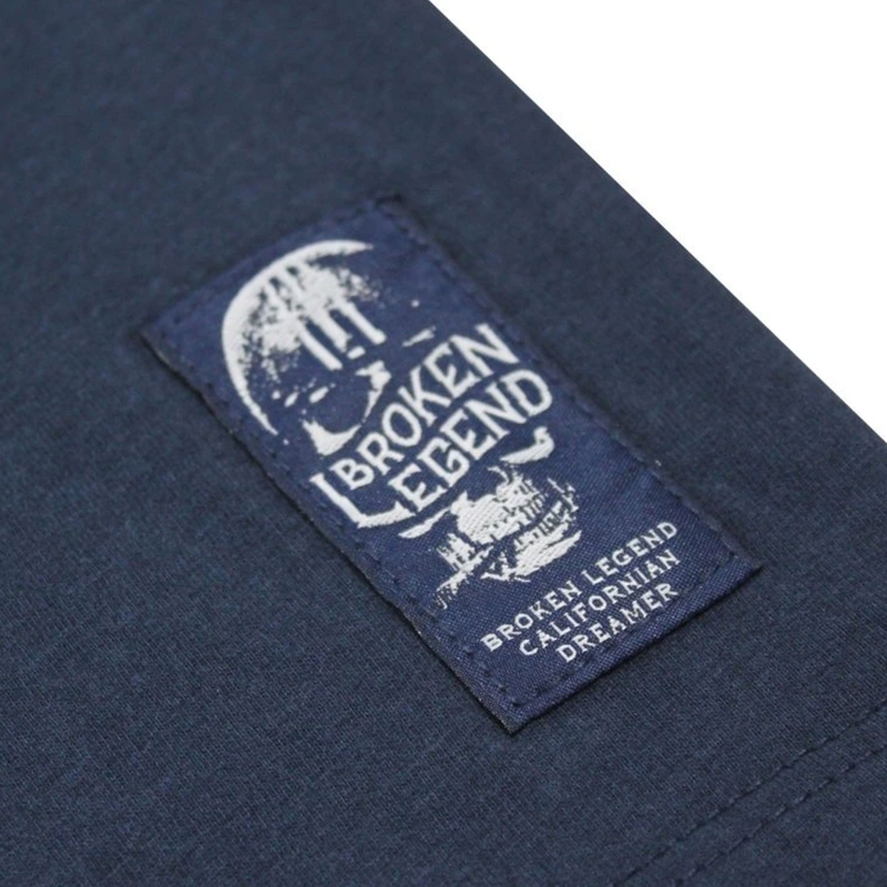 Tricou Yakuza Premium Broken Legend - Finisher albastru închis