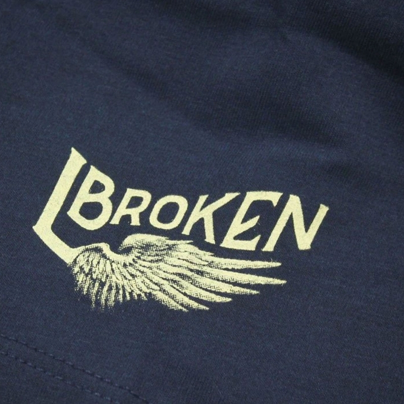 Tricou Yakuza Premium Broken Legend - Finisher albastru închis