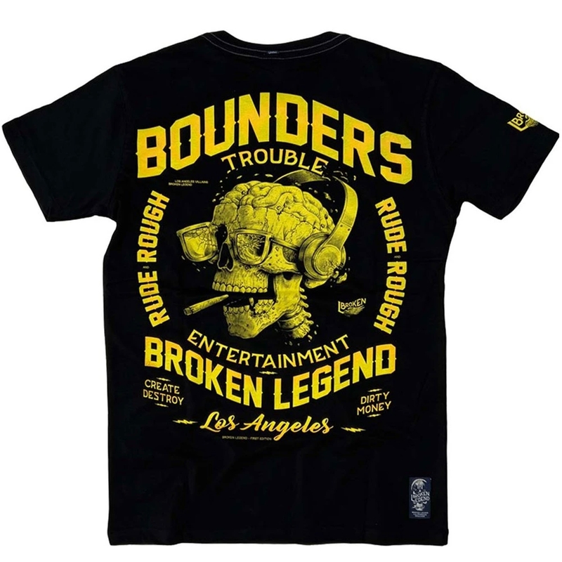 Tricou Yakuza Premium Broken Legend - Bounders negru