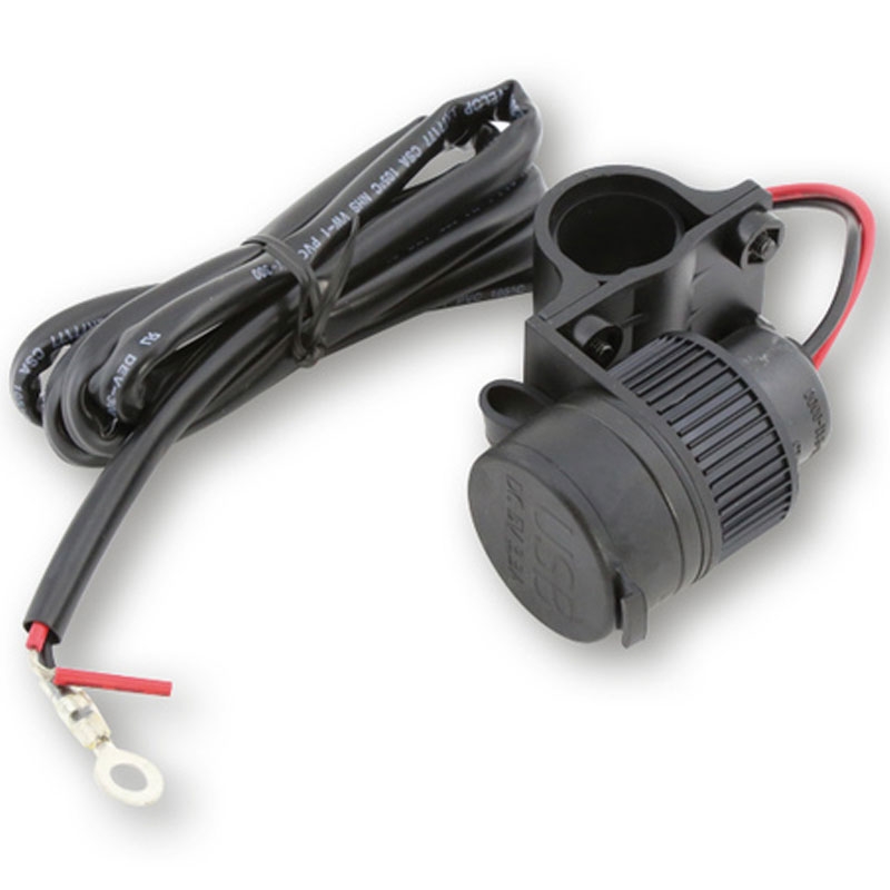 Priză USB Highsider Smart cu 2 căi, 12V, 3,3 A, compatibilă și cu iPhone