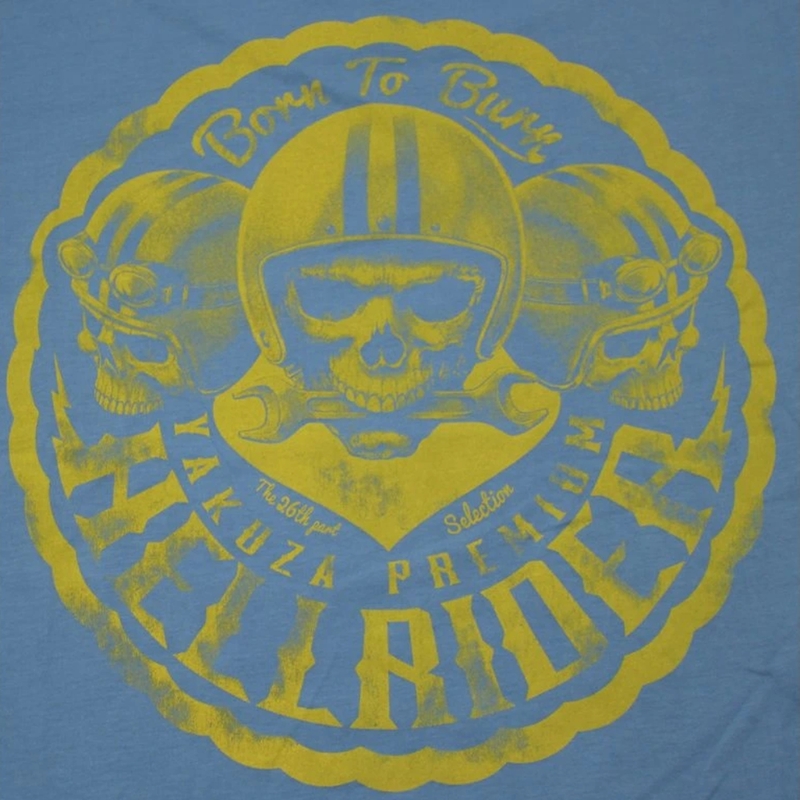 Tricou Yakuza Premium Swashbuckler albastru