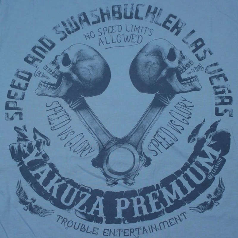 Tricou Yakuza Premium Swashbuckler albastru
