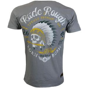 Tricou Yakuza Premium Rude and Rough - Gri Los Angeles