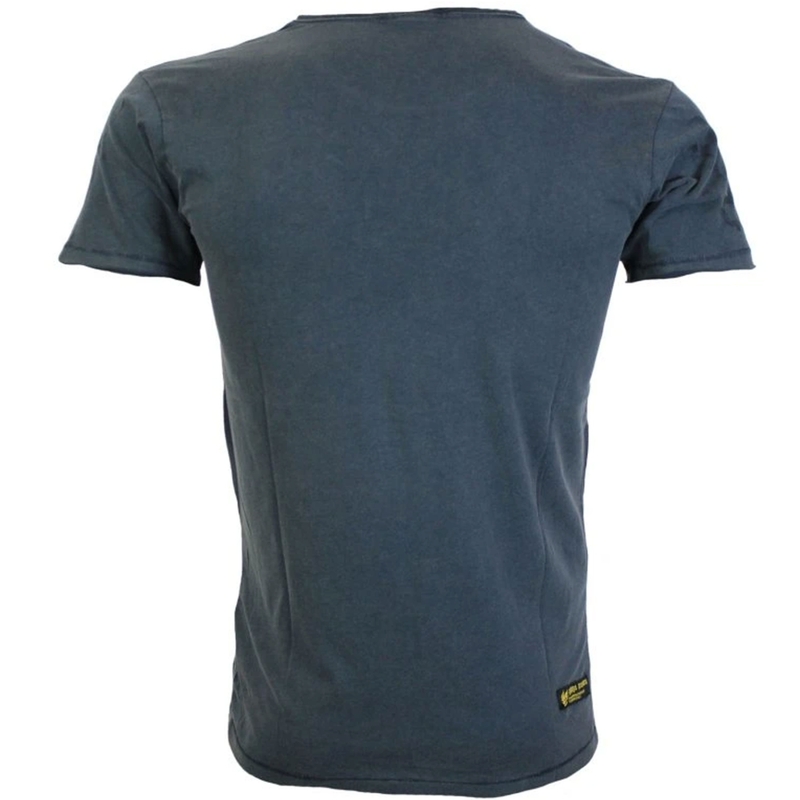 Tricou Yakuza Premium Rude and Rough Born to Burn - Los Angeles albastru