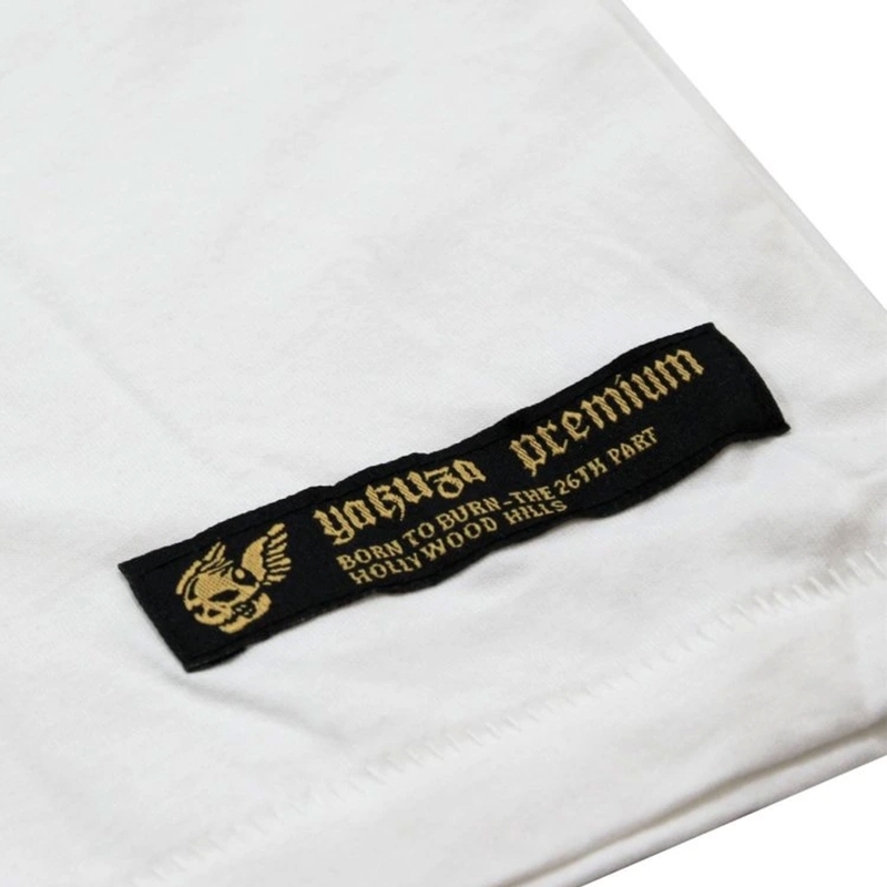 Tricou Yakuza Premium Expect Riots - Los Angeles alb