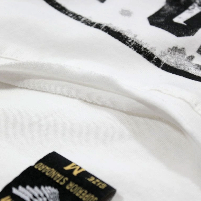 Tricou Yakuza Premium Rude and Rough Born to Burn - Los Angeles alb