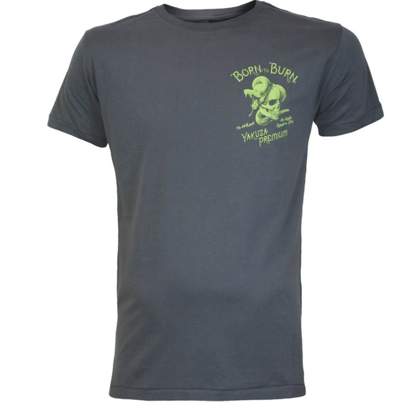 Tricou Yakuza Premium Speed și Swashbuckler gri închis