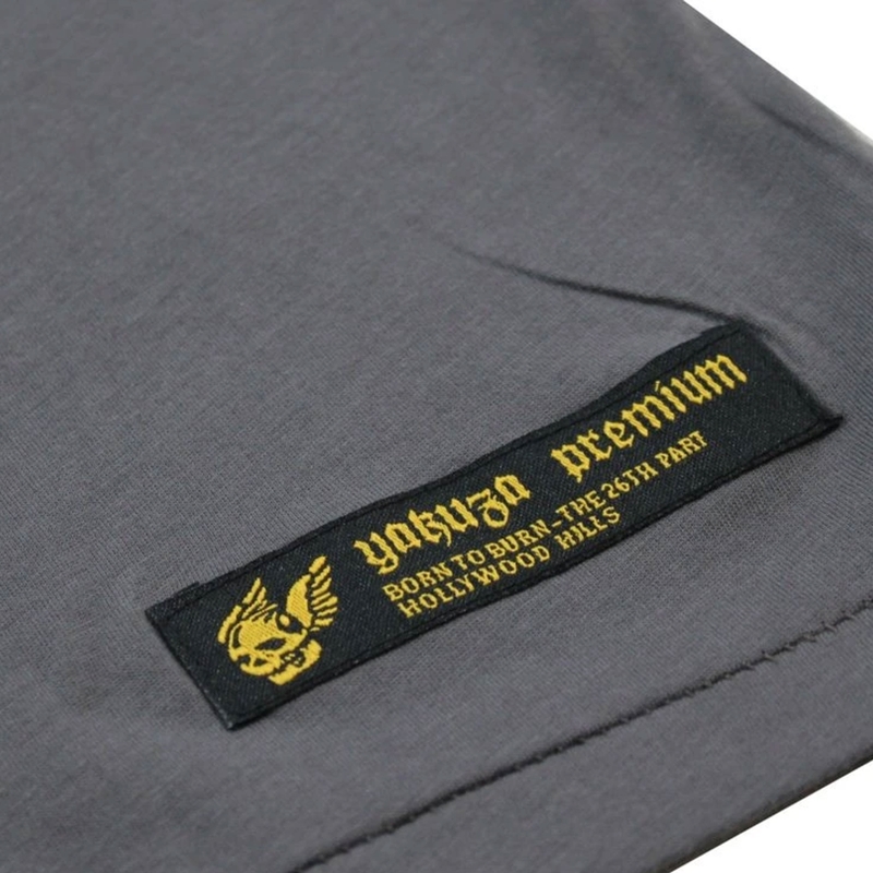 Tricou Yakuza Premium Speed și Swashbuckler gri închis