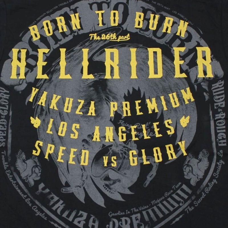 Tricou Yakuza Premium Hellrider negru