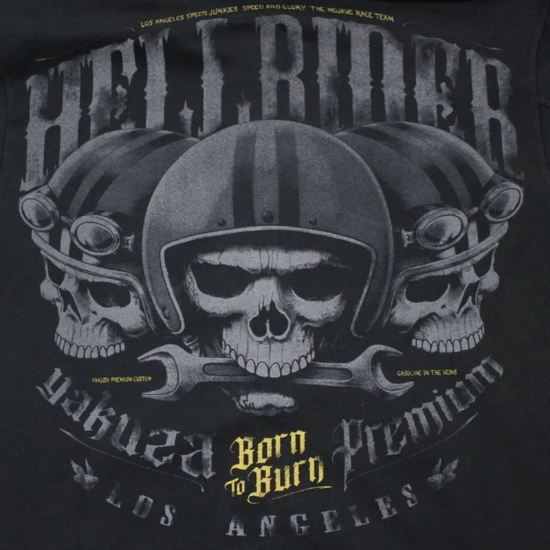 Hanorac Yakuza Premium Hell Rider negru