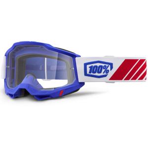 Ochelari de motocross 100% Accuri 2 Kolby cu plexiglas transparent