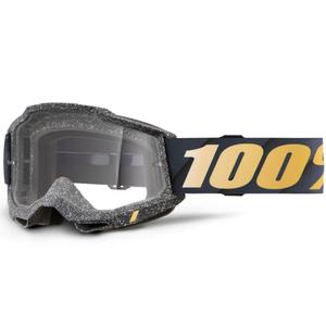 Ochelari de motocross 100% Accuri 2 Risland cu plexiglas transparent