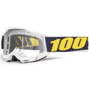 Ochelari de motocross 100% Accuri 2 Torc cu plexiglas transparent