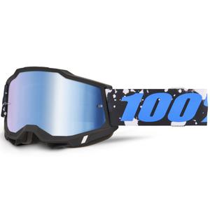 Ochelari de motocross 100% Accuri 2 Callisto cu plexiglas albastru