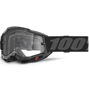 Ochelari de motocross Enduro 100% Accuri 2 cu plexiglas transparent