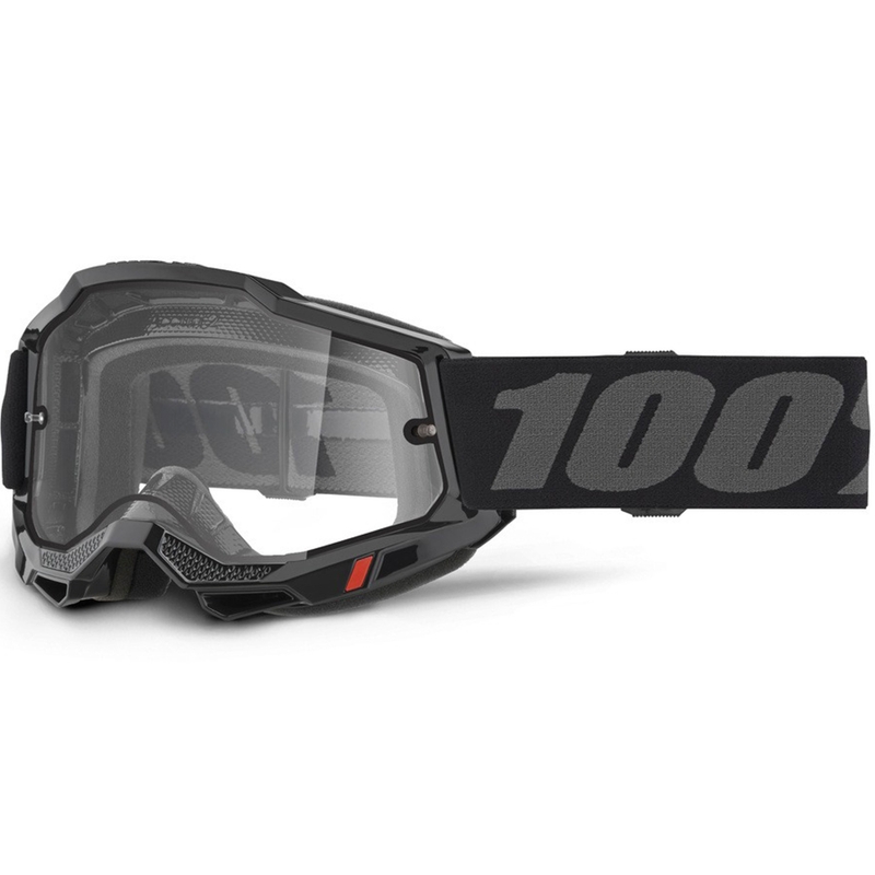Ochelari de motocross Enduro 100% Accuri 2 cu plexiglas transparent