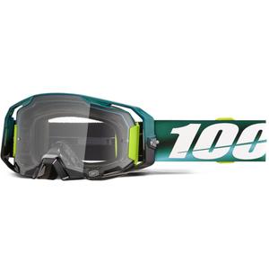 Ochelari de motocross 100% ARmatic Polarity cu plexiglas transparent