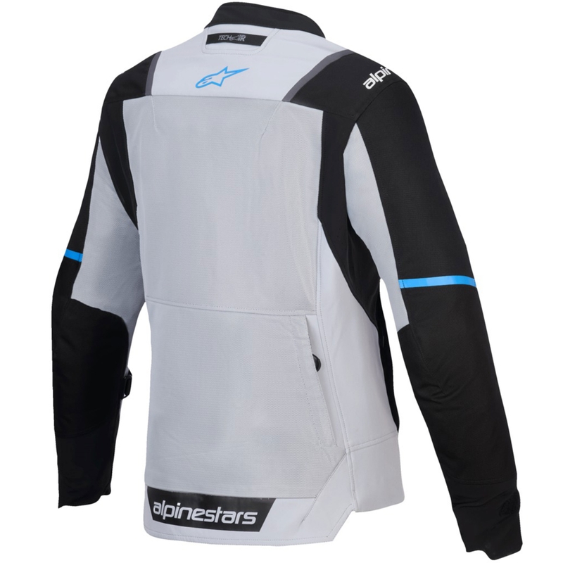 Geacă de motocicletă Alpinestars Stella ST-2 Air pentru femei gri deschis-negru
