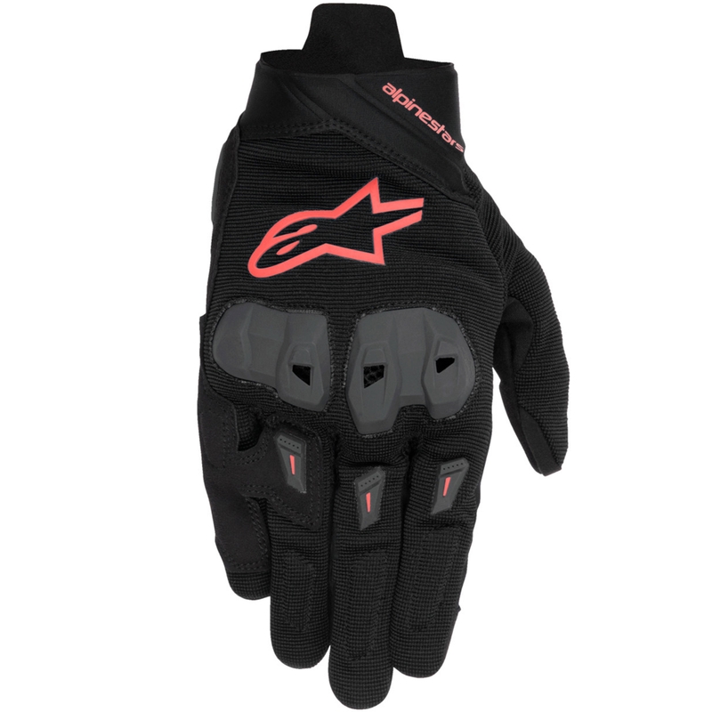 Mănuși moto Alpinestars SP X 1 negru-roșu fluo