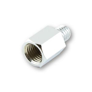 Adaptor pentru oglinda Highsider Smart de la filet pe dreapta M10 la filet pe dreapta M8 cromat