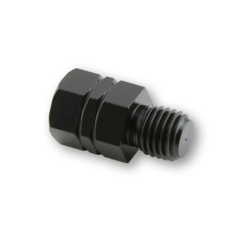 Adaptor pentru oglinda Highsider Smart de la filet stânga M10 la filet drepta M10 negru