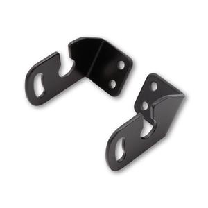 Suport semnalizator original Highsider Pro pentru plăcuțe de înmatriculare pentru motociclete Aprilia/BMW/Triumph/Yamaha, negru