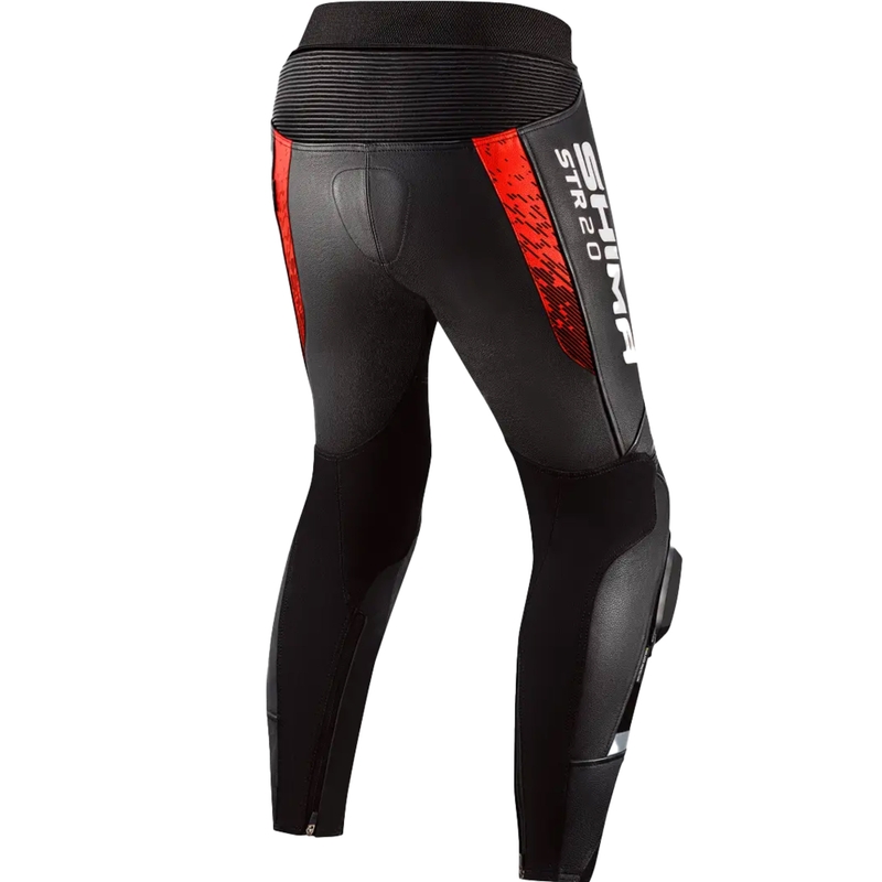 Pantaloni motocicletă Shima STR 2.0 roșu fluo