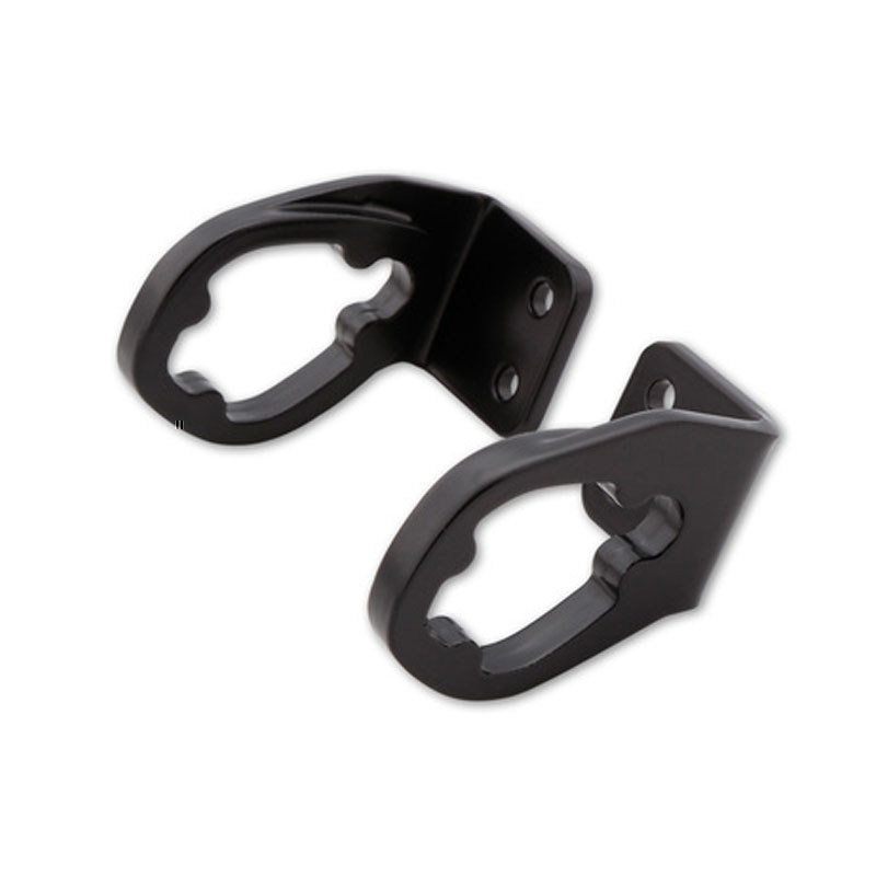 Suport semnalizator LED original Highsider Pro pentru plăcuța de înmatriculare a motocicletei Ducati, negru