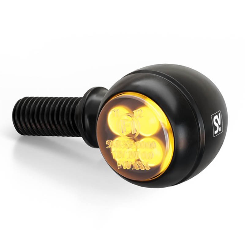 Semnalizatoare motocicletă Highsider Smart Circula-S LED 3 în 1 negre