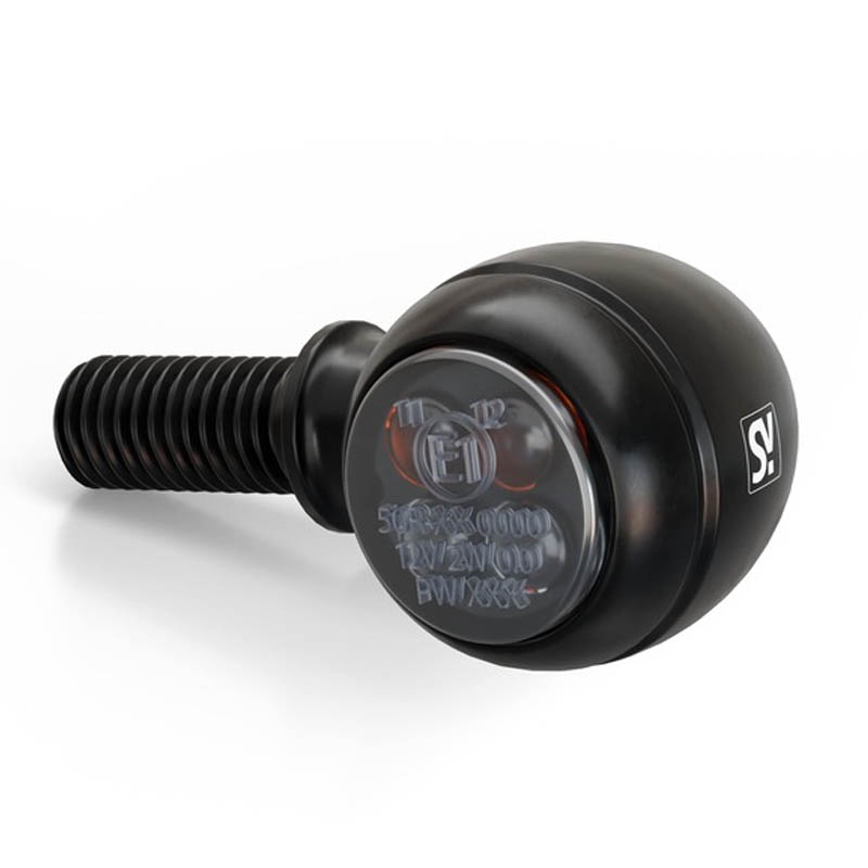 Semnalizatoare motocicletă Highsider Smart Circula-S LED 3 în 1 negre