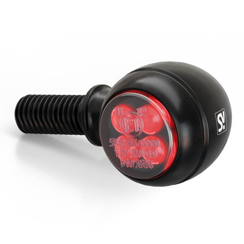 Semnalizatoare motocicletă Highsider Smart Circula-S LED 3 în 1 negre