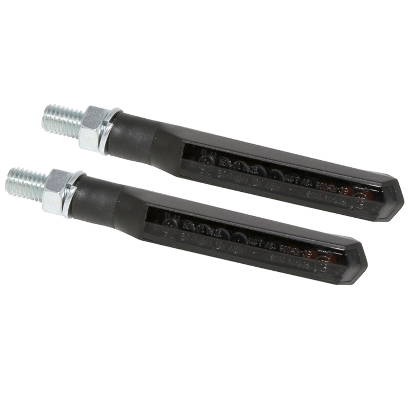 Semnalizatoare pentru motociclete Highsider Smart Run-TS LED negre